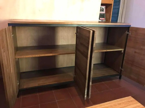 Muebles Cualquier Diseno En Hierro Y Madera Mercado Libre