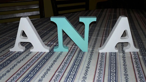 Letras O Nombres En Madera Pintadas O Con Diseno Mercado Libre