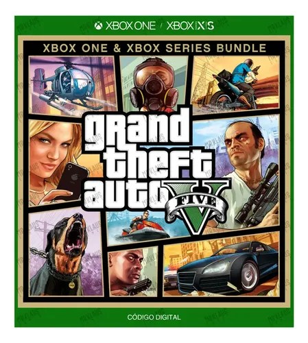 Grand Theft Auto V Gta 5 Xbox One Xbox Series X S C Digo D NQ NP 725640 112023 O.webp