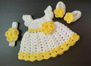 Vestidos En Crochet Para Bebe Mercado Libre Colombia