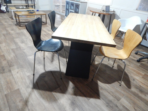 Mesa San Juan Hierro Y Madera Mercado Libre