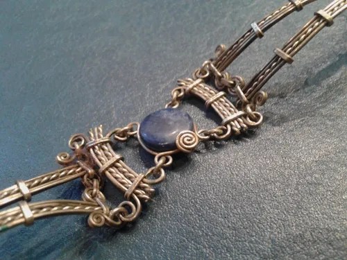 Joyas Artesanales En Alpaca Pulseras Usado En Mercado