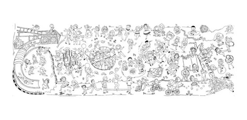Atividades sobre cidadania selecionados para facilitar o aprendizado dos direitos e deveres de todo cidadão, trabalhando com alunos das series iniciais. Lamina Mural Para Pintar Juguemos En El Mundo 41x118cm Mercadolibre