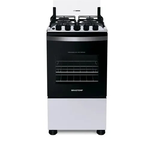 Fogão 4 Bocas Acendimento Automático Clean Bfo4nbb Brastemp Cor B...
