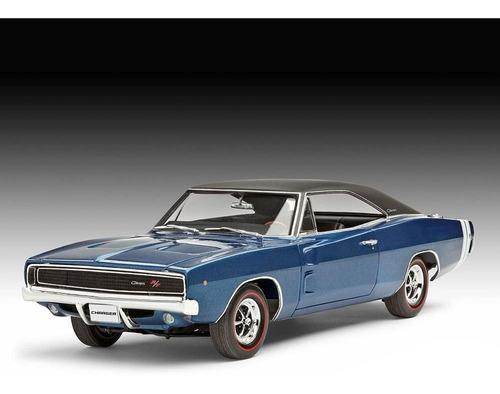 Kit De Montar Dodge Charger R T 1968 1 25 Model Set Revell Parcelamento Sem Juros