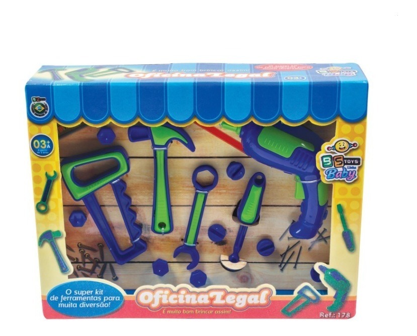 Somos especializados na fabricação de brinquedos educativos e construção de playgrounds em madeira. Brinquedo Educativo Oficina Legal - 13 PeÃ§as | Mercado Livre