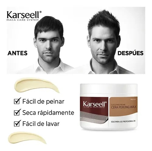 Cera Para Cabello Karseell Maca Power Hair Styling Wax 100g | MercadoLibre