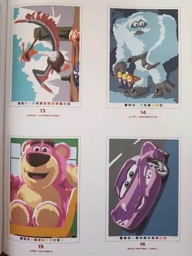 Pixar 100 dibujos para colorear disney (*) en venta en capital federal