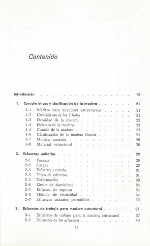 Diseno De Estructuras De Madera 8a Reimp H Parker Mercado Libre
