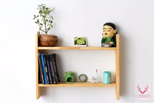 Repisa De Madera De Diseno Mercado Libre