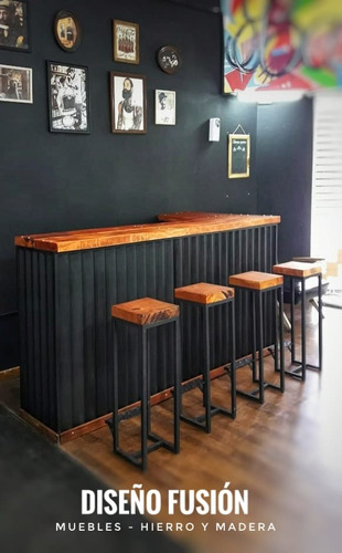 Barra Bar Estilo Industrial Mercado Libre