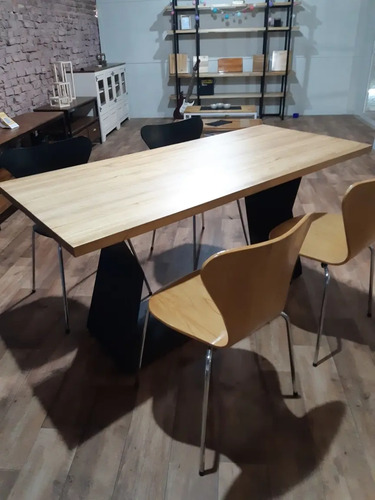 Mesa San Juan Hierro Y Madera Mercado Libre