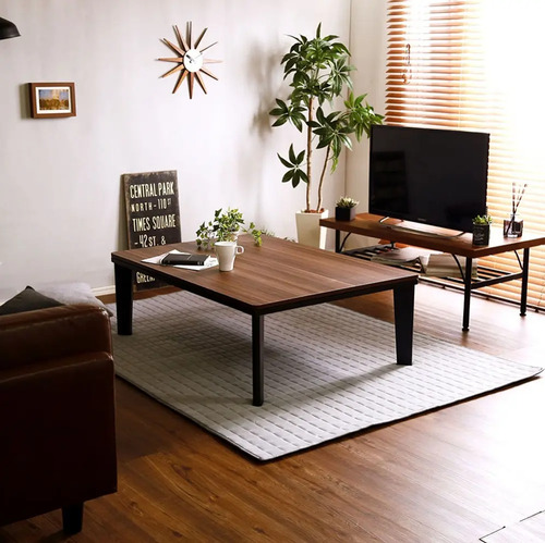 Mesa Ratona Hierro Madera Diseno Industrial Mercado Libre