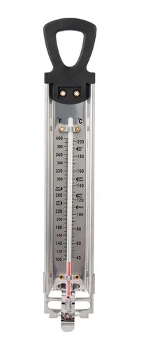 Termómetro fahrenheit celsius con pantalla de doble escala