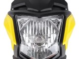 Faro Delantero Completo Para Italika Ft150ts Negro Am Mtc Derecho