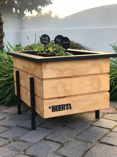 Huertas Jardineras De Madera Lindos Disenos Mercado Libre