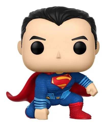 Boneco Funko Pop Dc Comics Superman 207 Liga Justica Herois Megalomaniacos