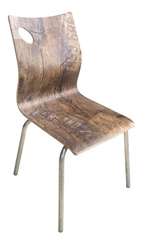 Silla Madera Para Comedor Ocupa Poco Espacio Diseno Diferent Mercado Libre