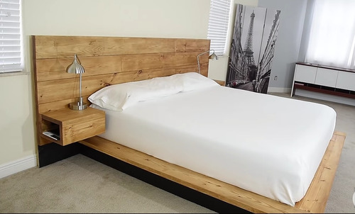 Recamara Matrimonial Rustica De Madera Con Un Toque Moderno Mercado Libre