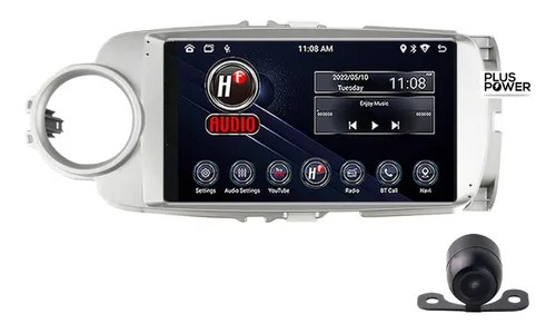 Autoestéreo pantalla 9 toyota yaris 2012-2014 android ios