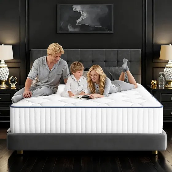 Colchon Queen Size Memory Foam Al Vacío En Caja 150×190×25cm