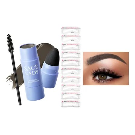 Sace Lady Sello De Cejas Brows Impermeable Duración Kit 03 Cenizo Oscuro
