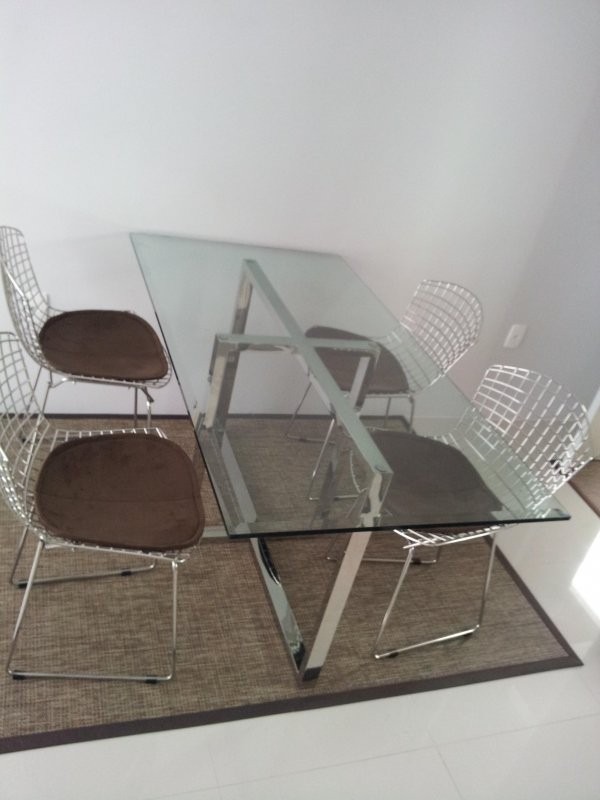 Juego de sabanas para cama doble estampadas. Base De Mesa Retangular Em AÃ§o Inox 304 - Polido Ou