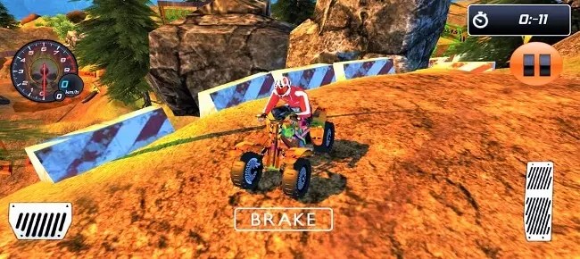 Offroad ATV Quad Bike Mania : Mountain Quad Stunt 64 Bit