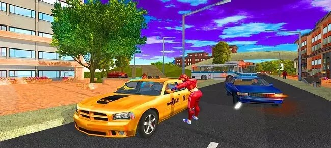 Offroad Taxi Driving : City Taxi Sim Game Source Code