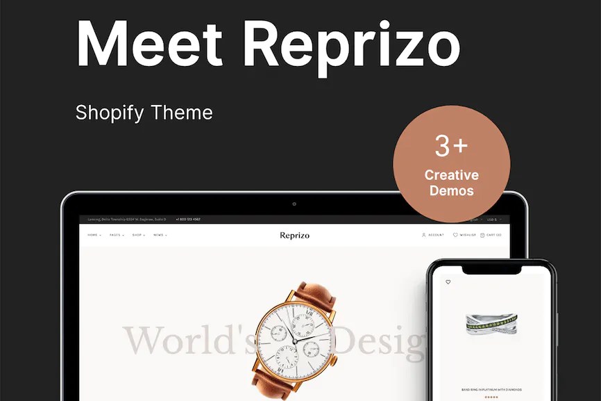 Reprizo - Shop & Store Shopify Theme
