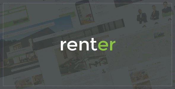 Renter — Property Rent/Sale Real Estate Agency wordpress theme