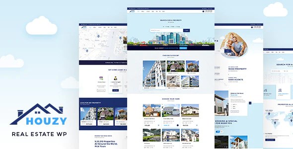 Houzy - Real Estate WordPress theme