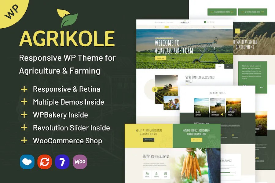Agrikole | WordPress Theme for Agriculture Farms