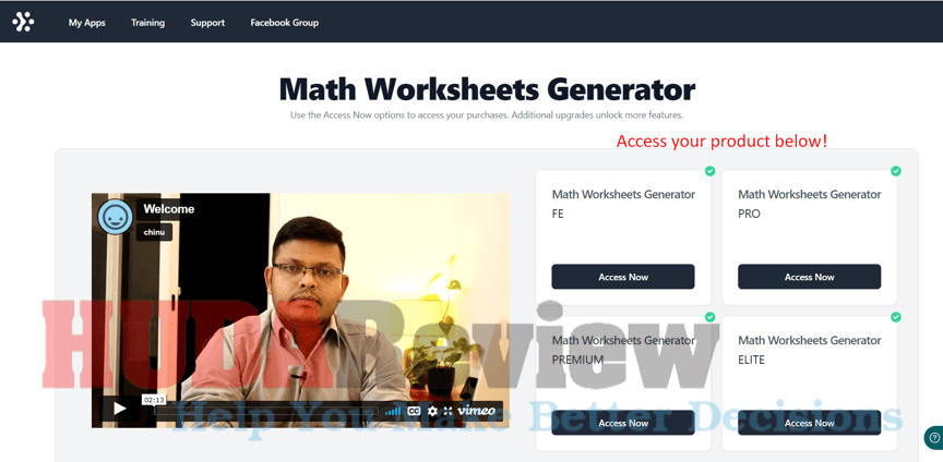 Math worksheets generator review with software using details