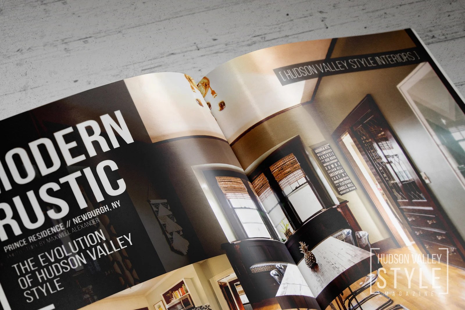 Hudson Valley Style Magazine Spring 2018 Issue Preview - Modern Rustic