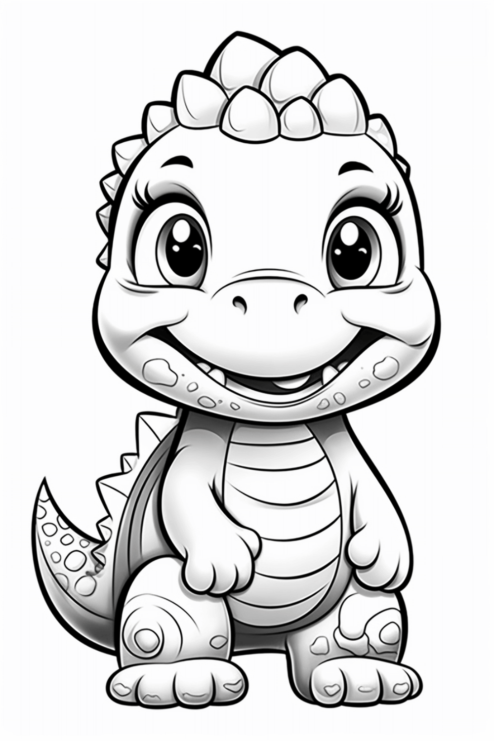 Dinosaur coloring pages