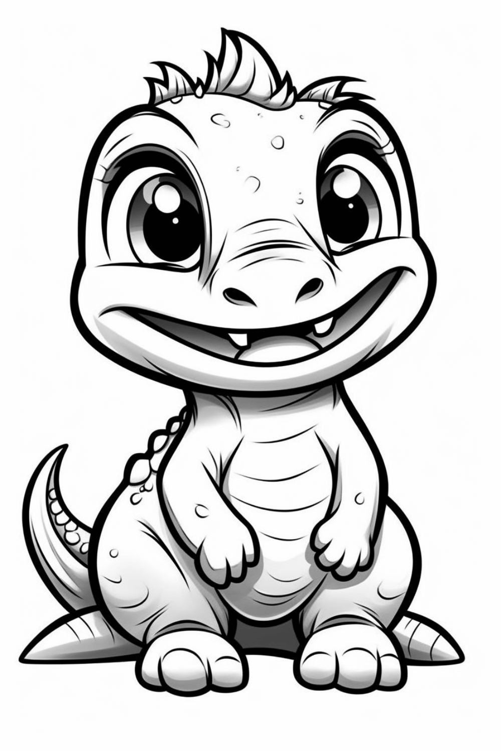 Dinosaur coloring pages