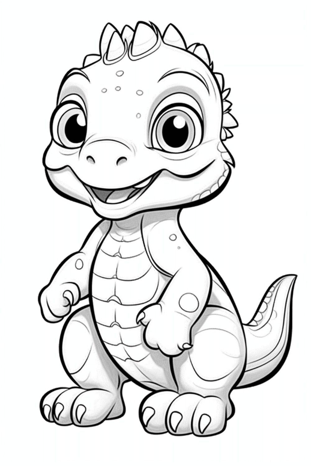 Dinosaur coloring pages