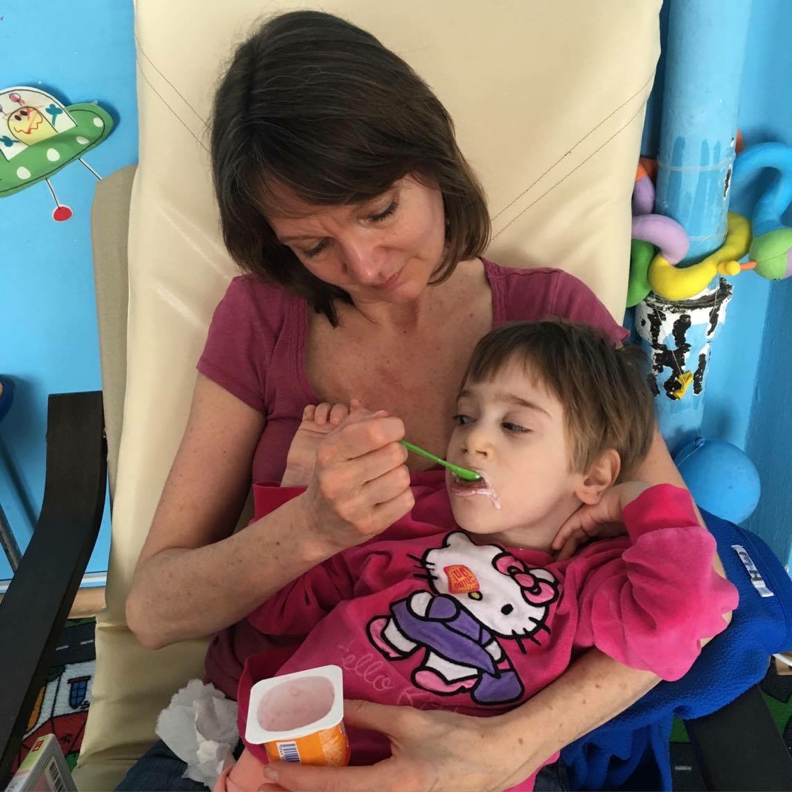 Lavinia loves yoghurt