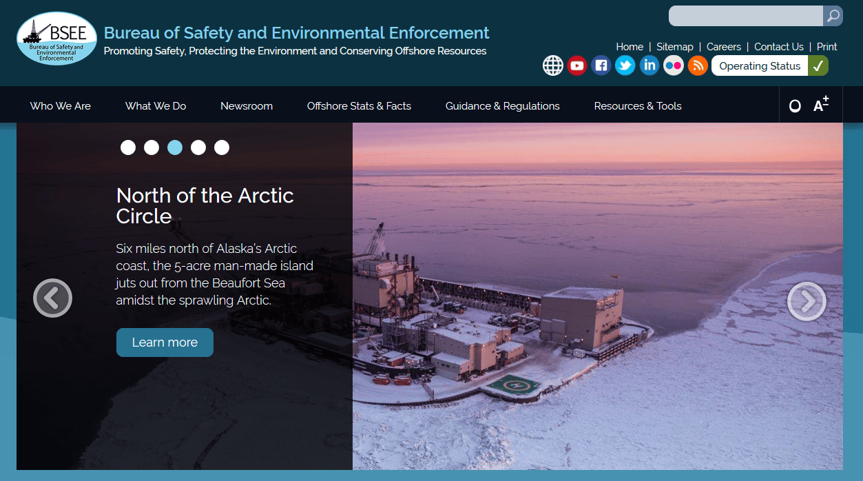 Home page design