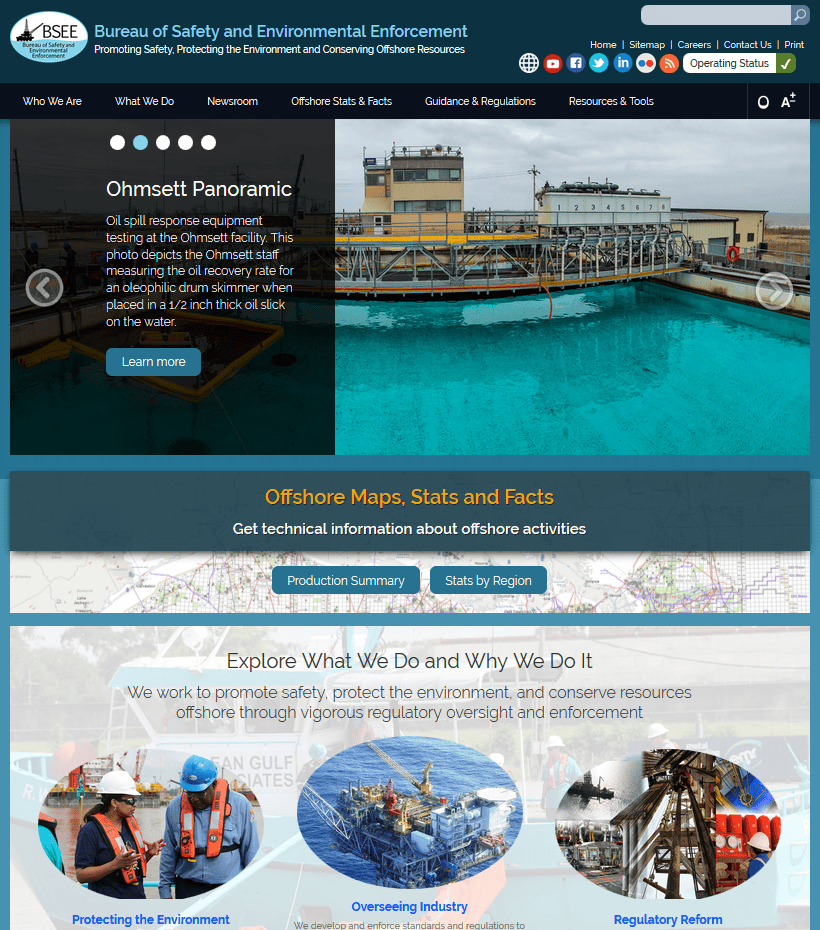 Full page Home page