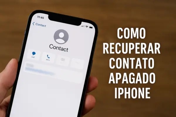 Como recuperar contato apagado iPhone: o guia completo para não perder ninguém importante