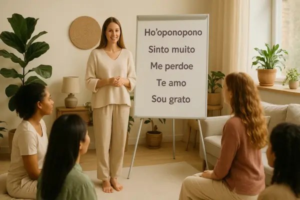 Sinto muito, Me perdoe, Te amo e Sou Grato