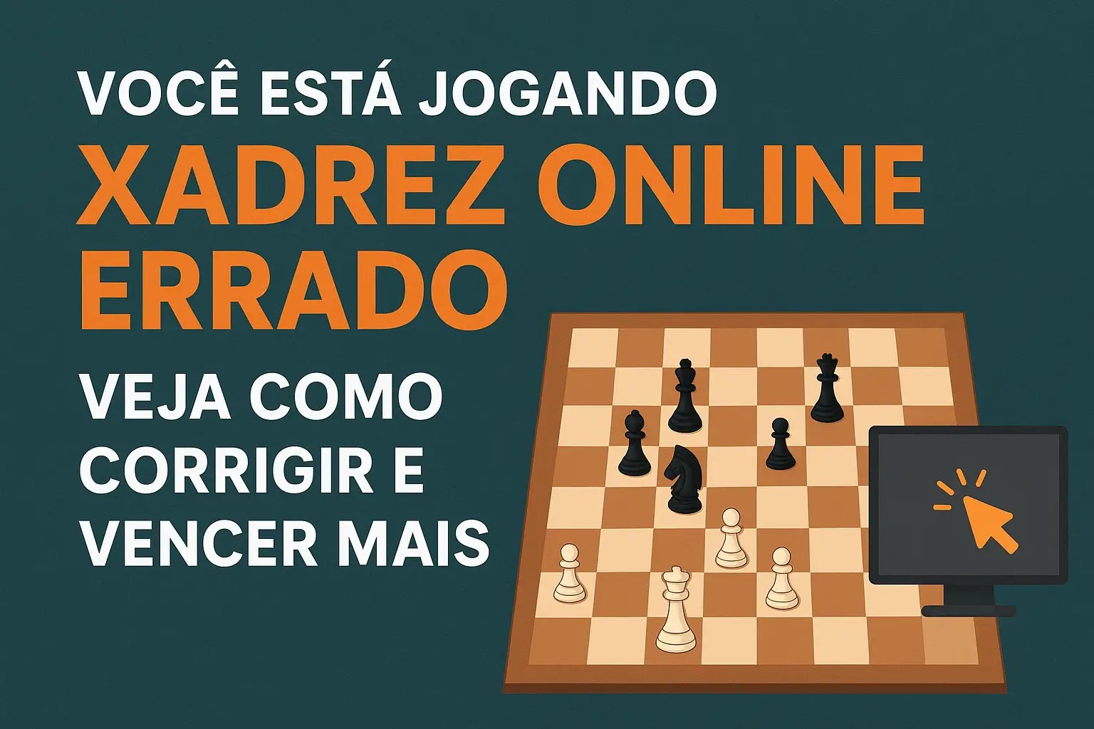Você Está Jogando Xadrez Online Errado