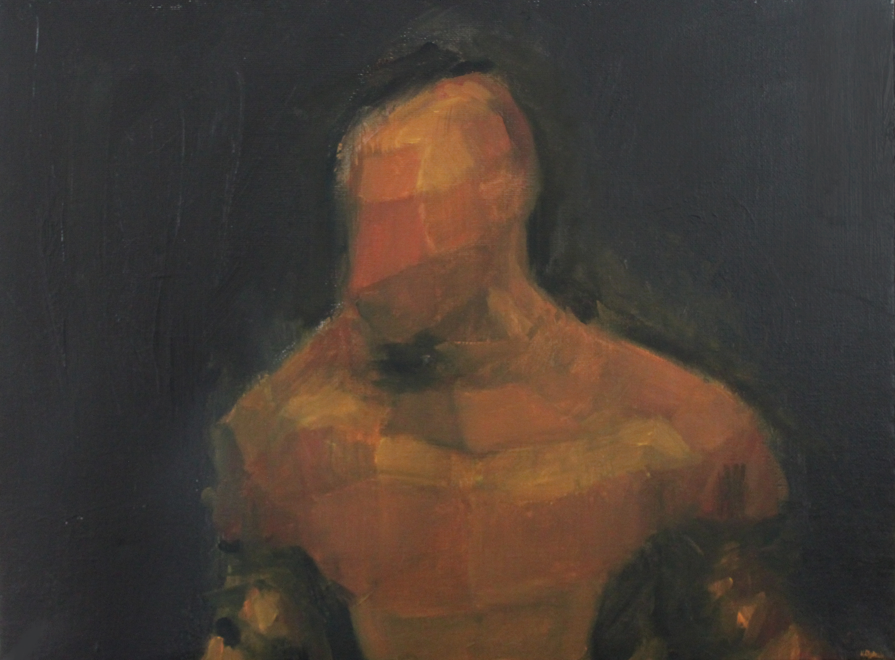 Untitled Study, 2013, Oil on canvas, 16"x12"