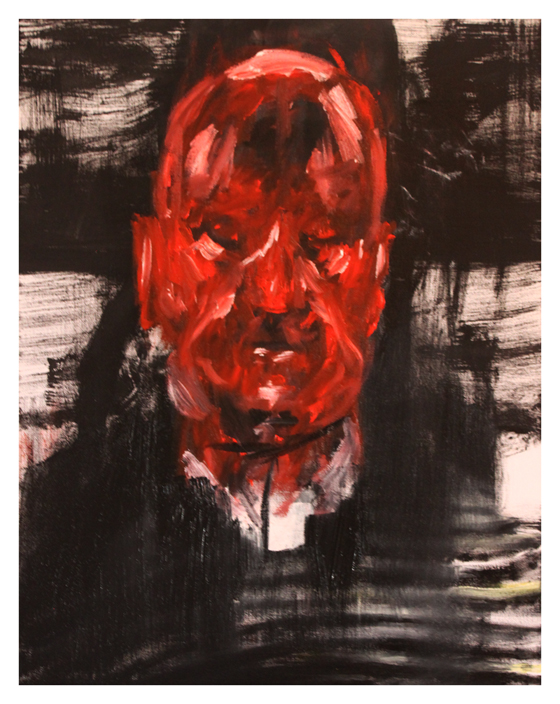 Untitled, 2014, Oil on canvas, 16" x 20"