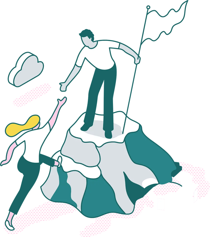 Mission Humanity Work - Ocean Pattern Collection - Desktop Quality