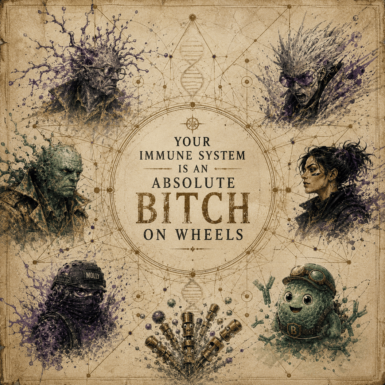 Your Immune System is an Absolute Bitch on Wheels