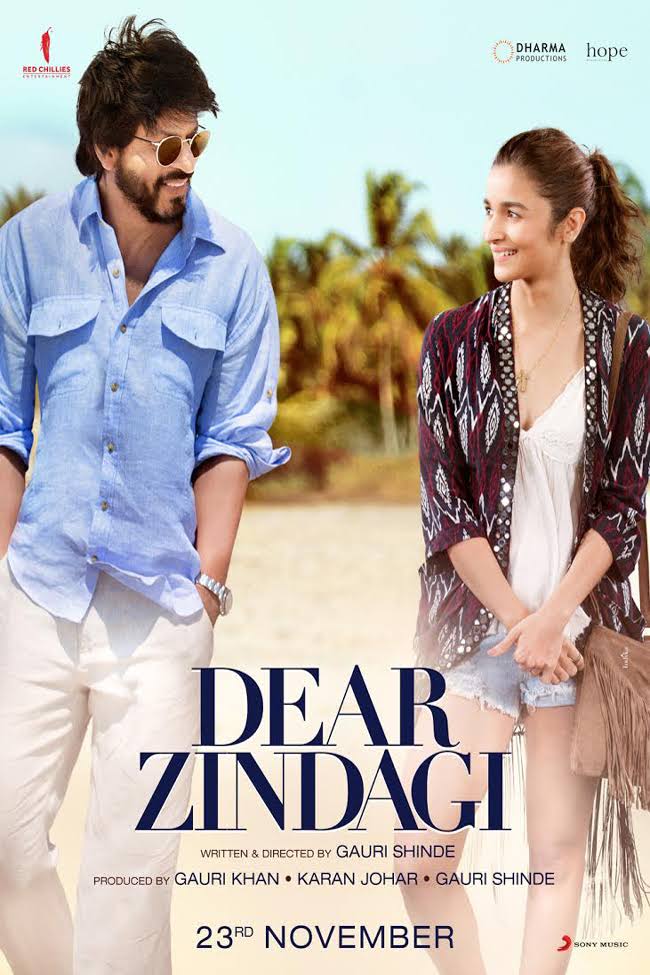 Dear Zindagi: https://www.youtube.com/watch?v=V1bO9xLapUE
