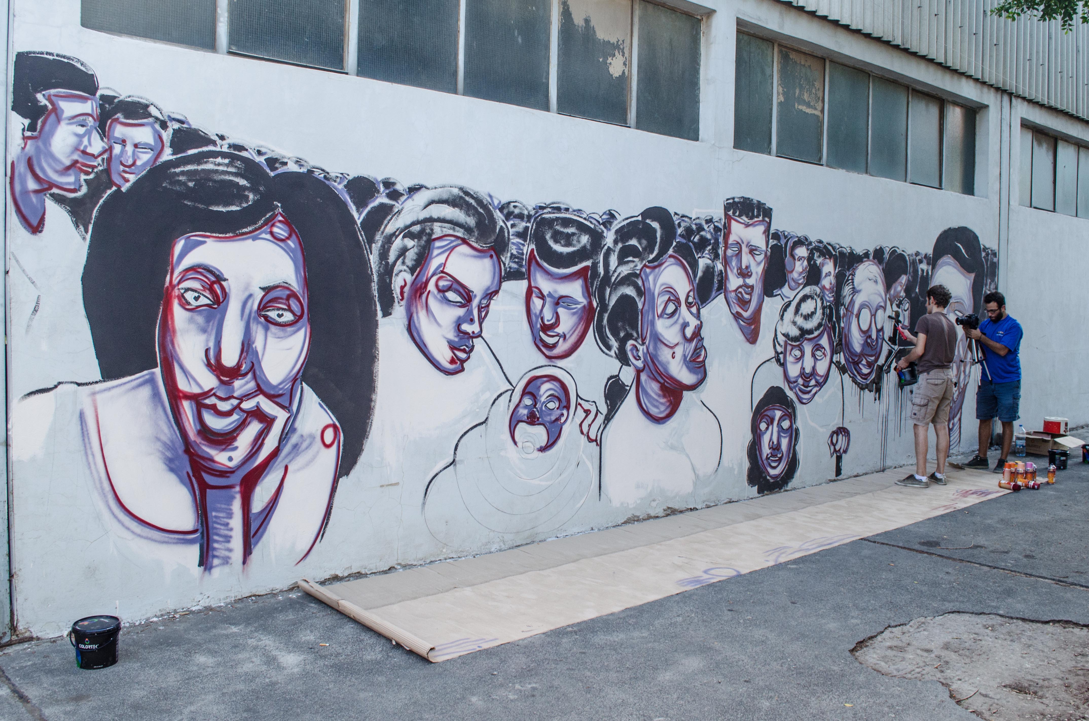 Waiting for the Train Exhibition Mar Mikhael